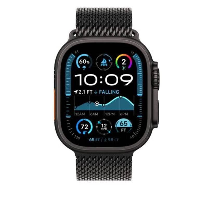 Apple Watch Ultra 2 49mm Black Titanium Case