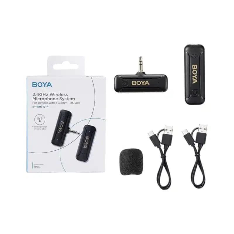 BOYA BY-WM3T2-M1 Mini Wireless Microphone thumbnail 4