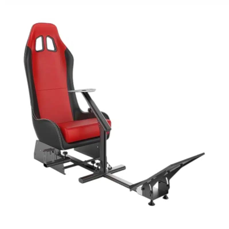 DeadSkull Gaming Chair with Racing Wheel Stand Driving Cockpit thumbnail 3