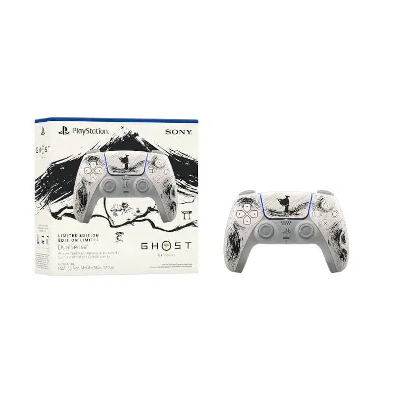 PS5 DualSense Wireless Controller – Ghost of Yotei Black Limited Edition thumbnail 4