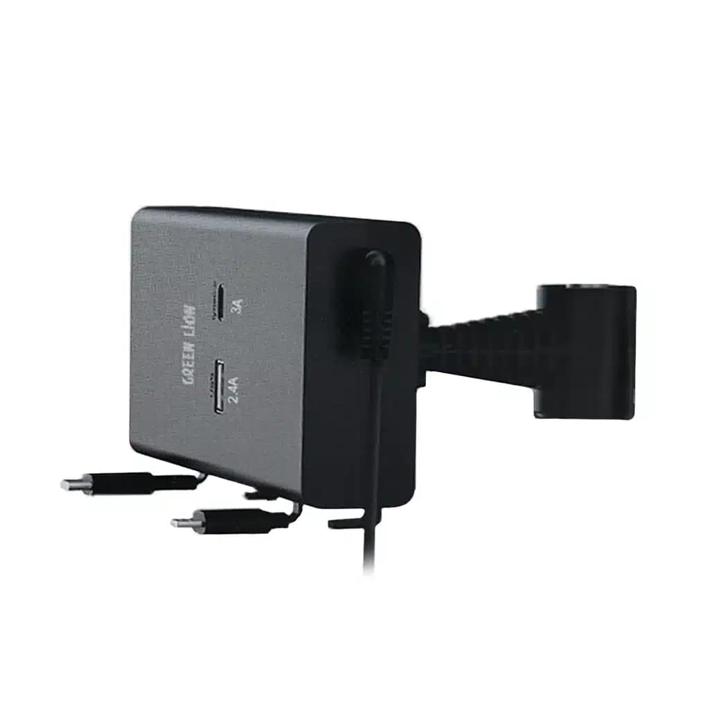 Green lion Backseat  car charger 65W thumbnail 4
