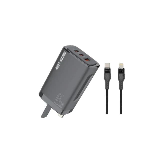 Green lion Gan 65W adapter thumbnail 3