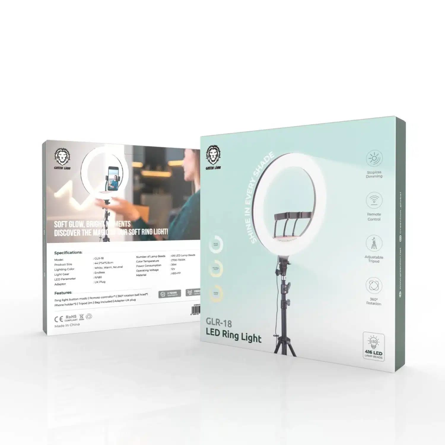 Green Lion GLR-22 LED Ring Light thumbnail 4