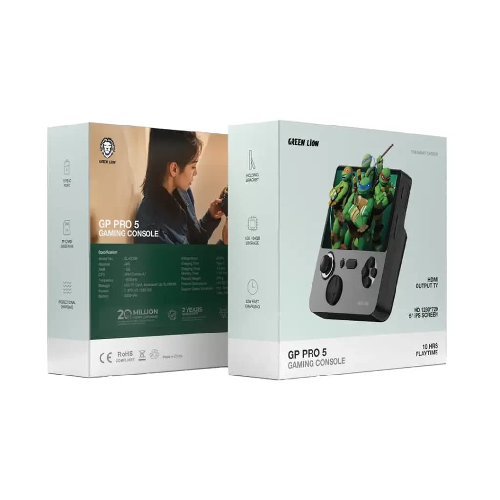 Green lion GP PRO 5 Gaming console thumbnail 4