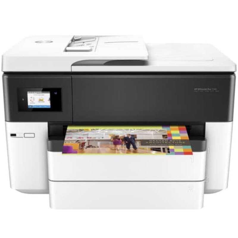 HP OfficeJet Pro 7740 Wide Format Wi-Fi All-in-One Printer thumbnail 5