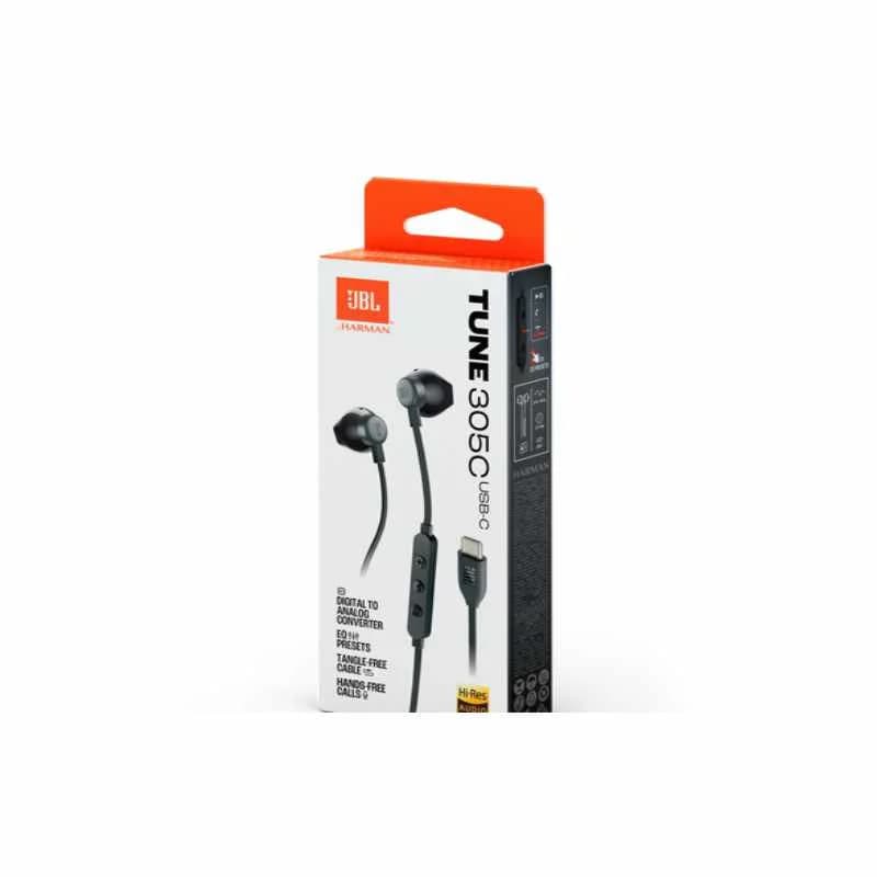 JBL Tune 305C wired USB-C Earphones thumbnail 4