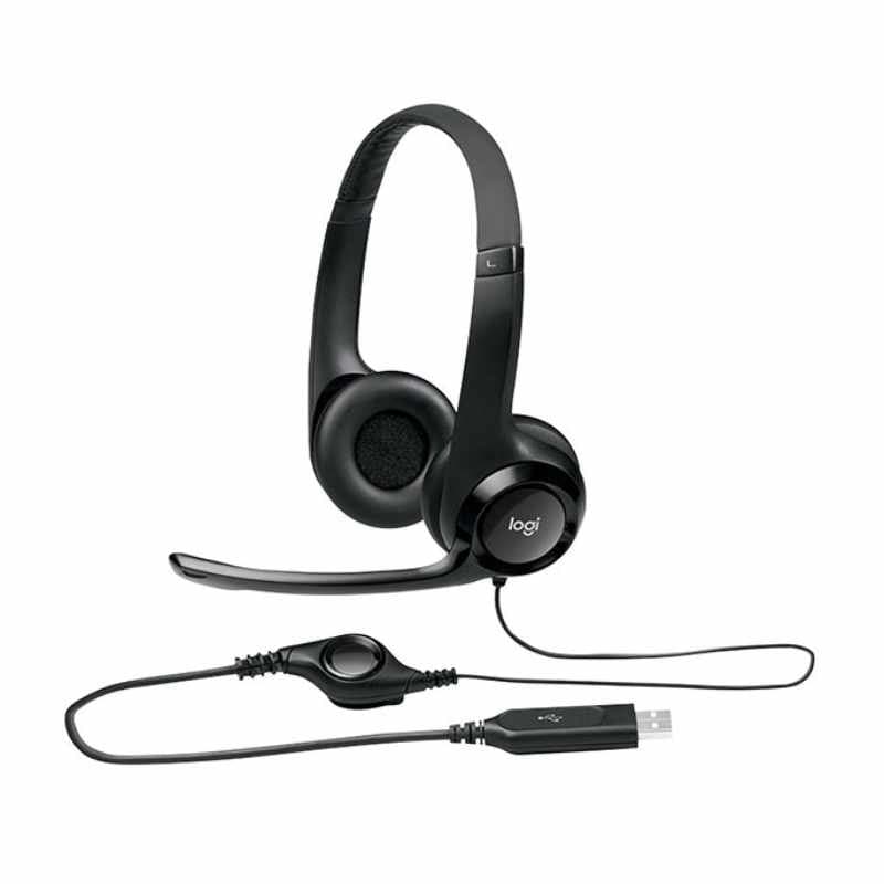 Logitech H390 USB Headset with Noise Cancelling Mic