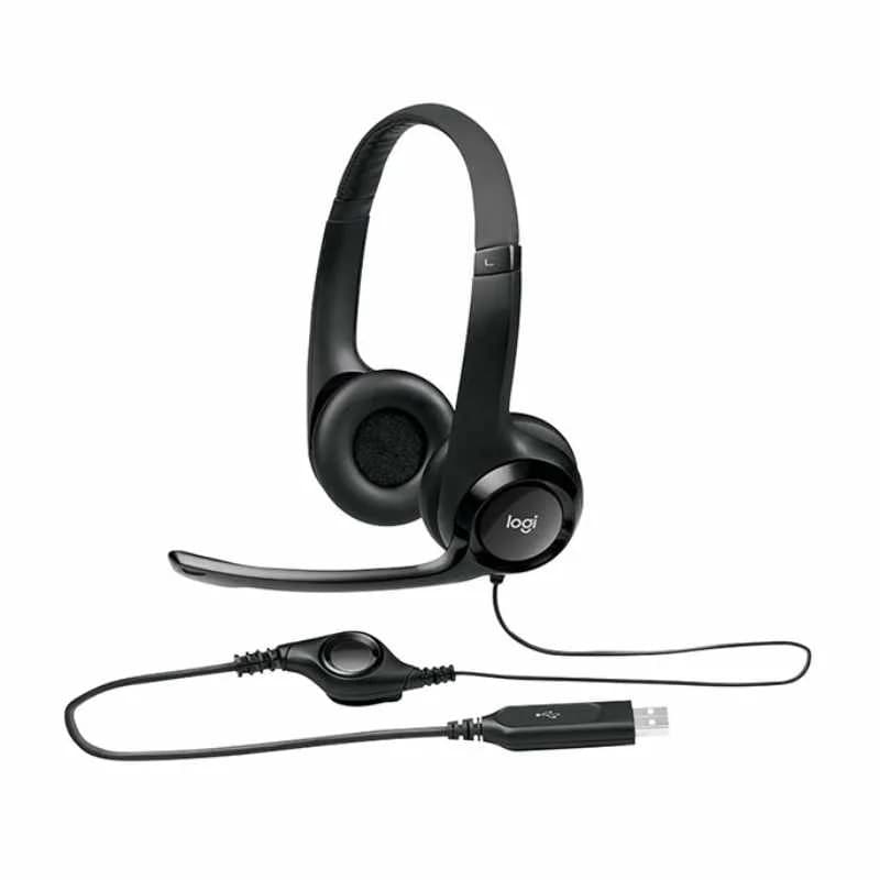 Logitech H390 USB Headset with Noise Cancelling Mic thumbnail 3