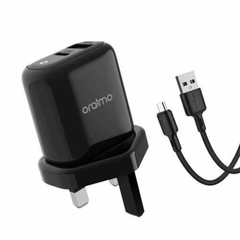 oraimo PowerCube 3 Pro 18W Fast Charger Kit thumbnail 3