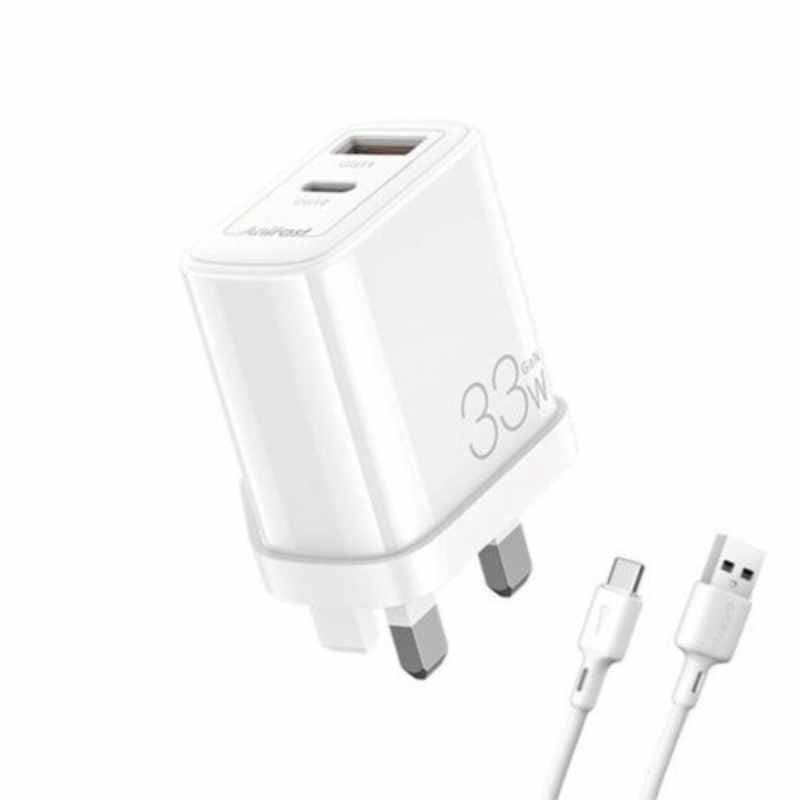 Oraimo PowerGaN 33W Fast charging Charger Kit with 3A Type-C cable thumbnail 3