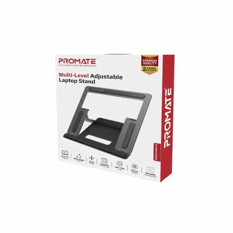 Promate DeskMate-5 Multi-Level Adjustable Laptop Stand thumbnail 3