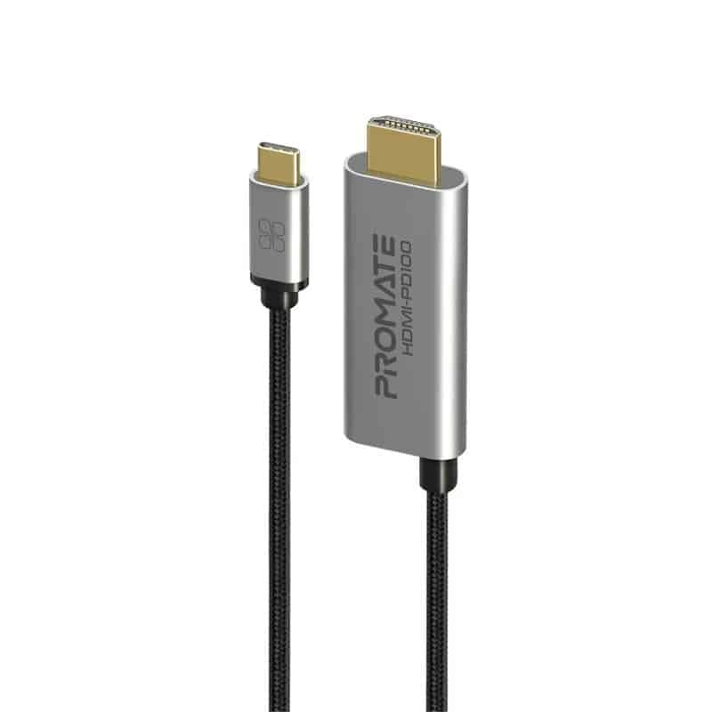 Promate HDMI-PD100 4K CrystalClarity USB-C to HDMI Cable thumbnail 3