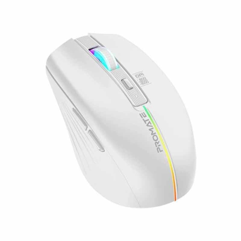 Promate Kitt 2.4GHz Wireless Ergonomic Optical Mouse with LED Rainbow Lights thumbnail 3