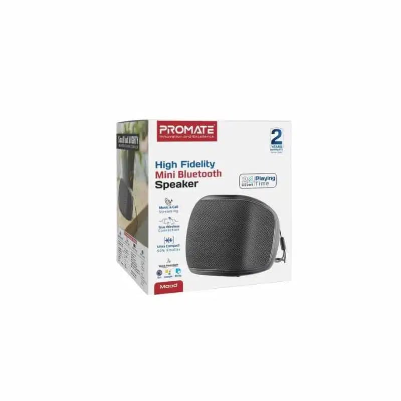 Promate Mood High-Fidelity Mini Bluetooth Speaker thumbnail 3