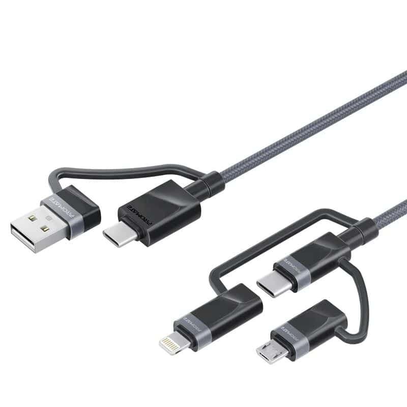 Promate PentaPower 6-in-1 Hybrid Multi-Connector cable thumbnail 2