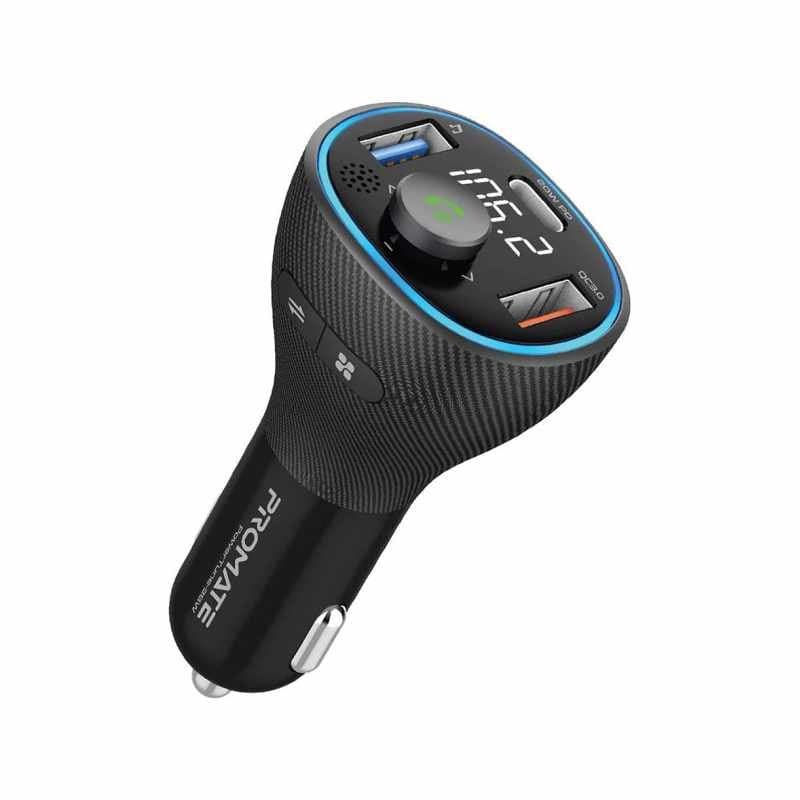 Promate PowerTune-38W Universal Wireless Hands-free Kit with FM Transmitter thumbnail 2