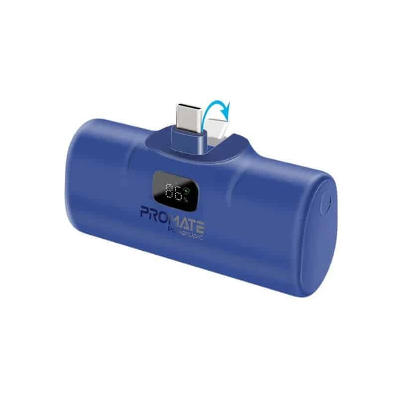 Promate PowerUp-C 5000mAh Compact USB-C Power Bank thumbnail 2
