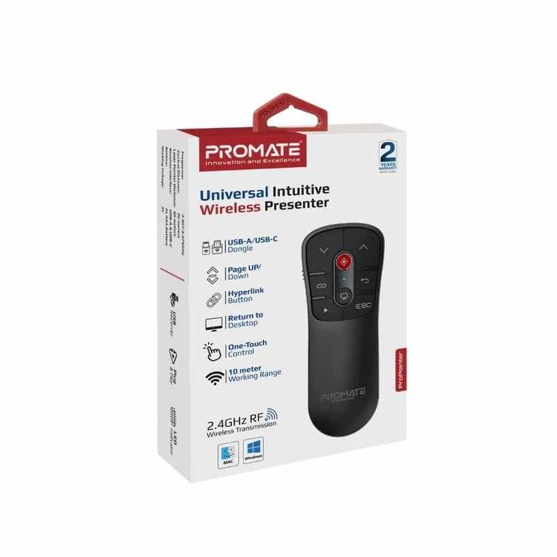 Promate ProPointer Universal Intuitive Wireless Presenter thumbnail 2