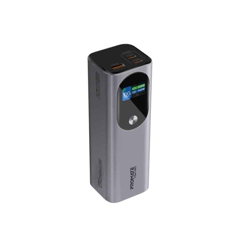 Promate Titan-160 27600mAh Ultra-Compact 160W Power Bank thumbnail 2