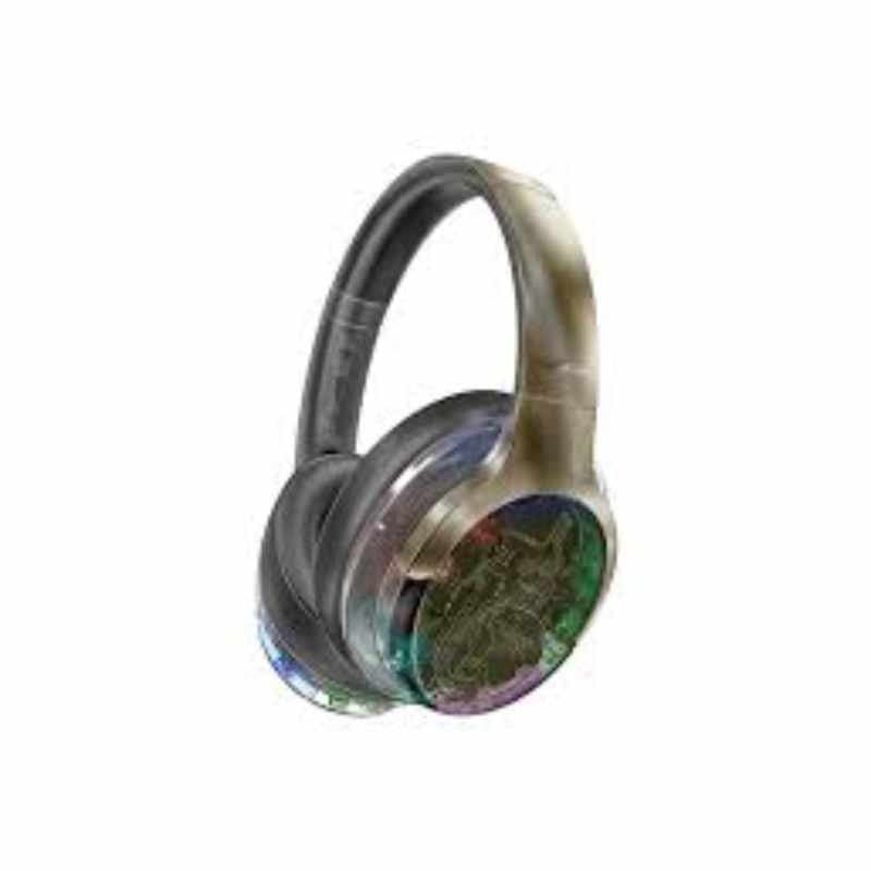 Promate Transtune Active Noise Cancelling Hi-Fi Stereo Wireless Headphones with RGB Lights