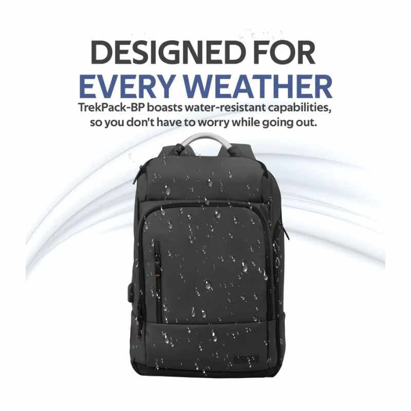 Promate TrekPack-BP 17.3″ Professional Slim Laptop Backpack with Anti-Theft Handy Pocket thumbnail 2
