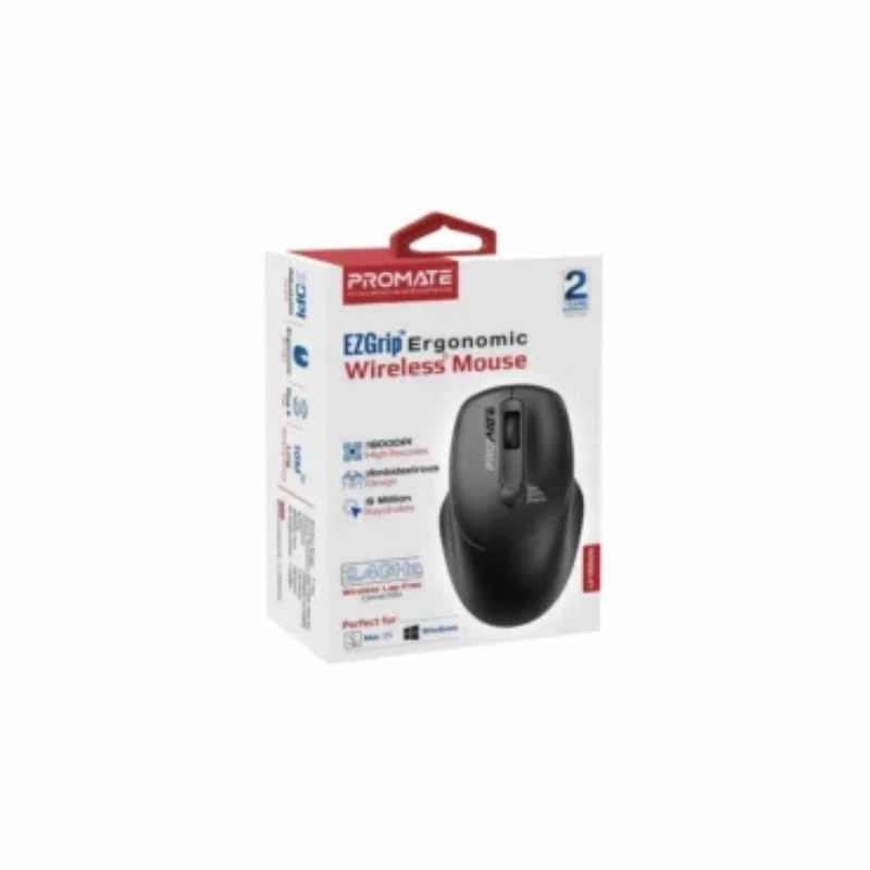 Promate Uniglide EZGrip™ Ergonomic Wireless Mouse thumbnail 3