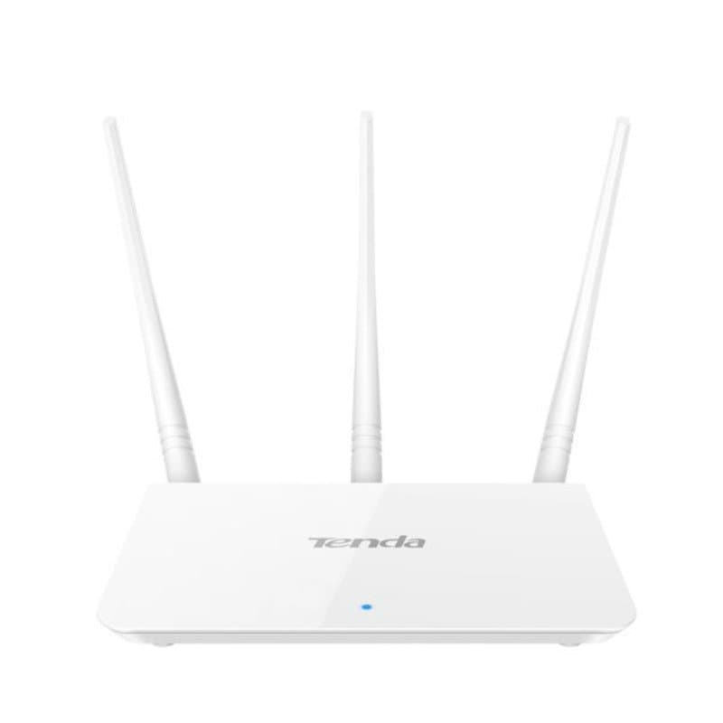 Tenda N300 Wireless Wi-Fi Router with High Power 5dBi Antennas (F3)