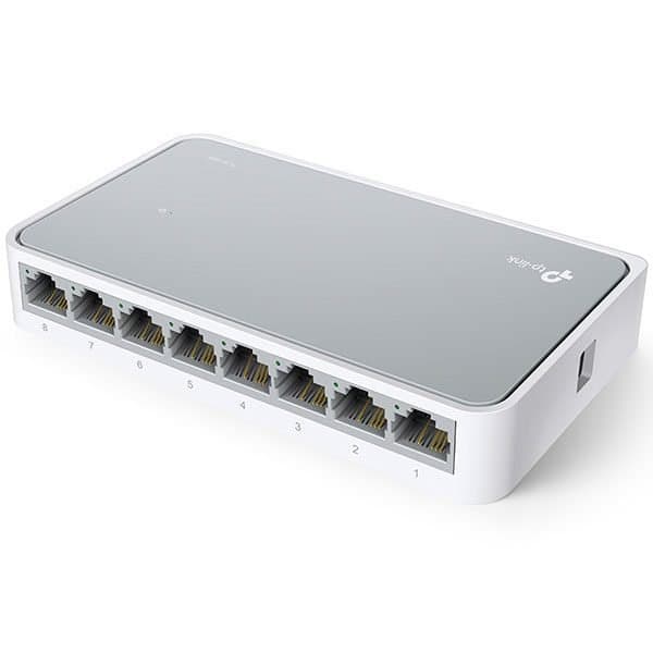 TP-Link TL-SF1008D 8-Port 10/100Mbps Desktop Switch thumbnail 3