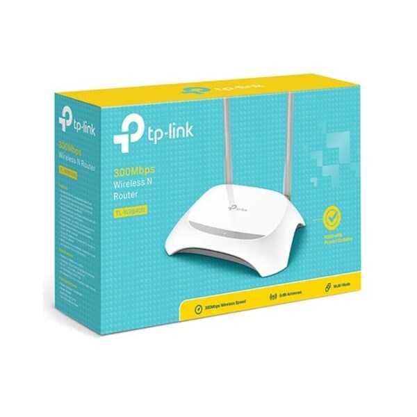 TP Link WR-840N 300Mbps Wireless N Speed Router thumbnail 2