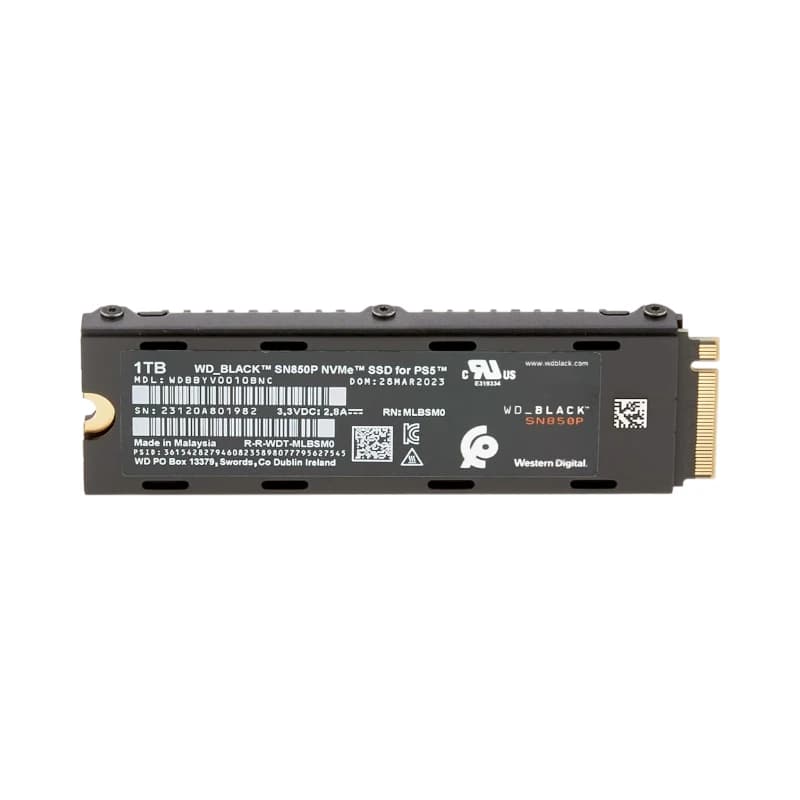 WD BLACK Internal SN850P NVMe SSD Game Drive thumbnail 3