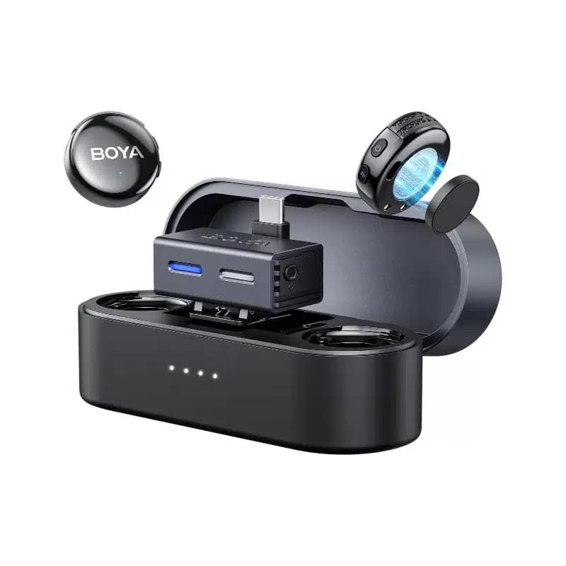 BOYA BOYALINK 3-02 Wireless Lavalier Microphone
