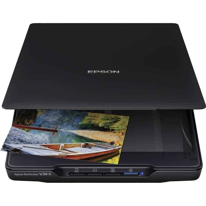 Epson Perfection V39ii Color Photo and Document Flatbed Scanner