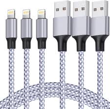 iPhone Charger TAKAGI 3Pack 6FT Nylon Braided Lightning Price in Kenya