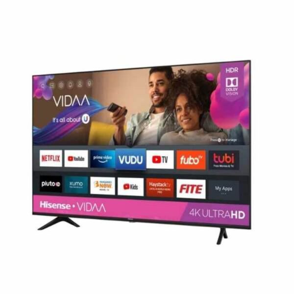 Hisense 65 inch 4K SMART TV 65A61G HDR Frameless with Bluetooth – New (early 2022 model) - Image 2