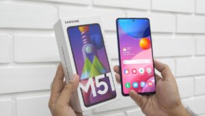 Samsung Galaxy M51 unboxing
